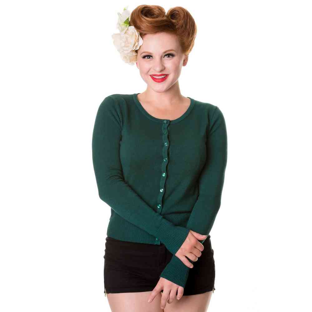Dancing Days - Getaway Cardigan - Groen
